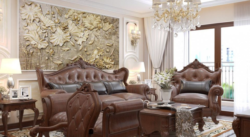 Cho thuê căn 2PN full nội thất giá 15.5tr tại Luxury Park View - Cầu Giấy